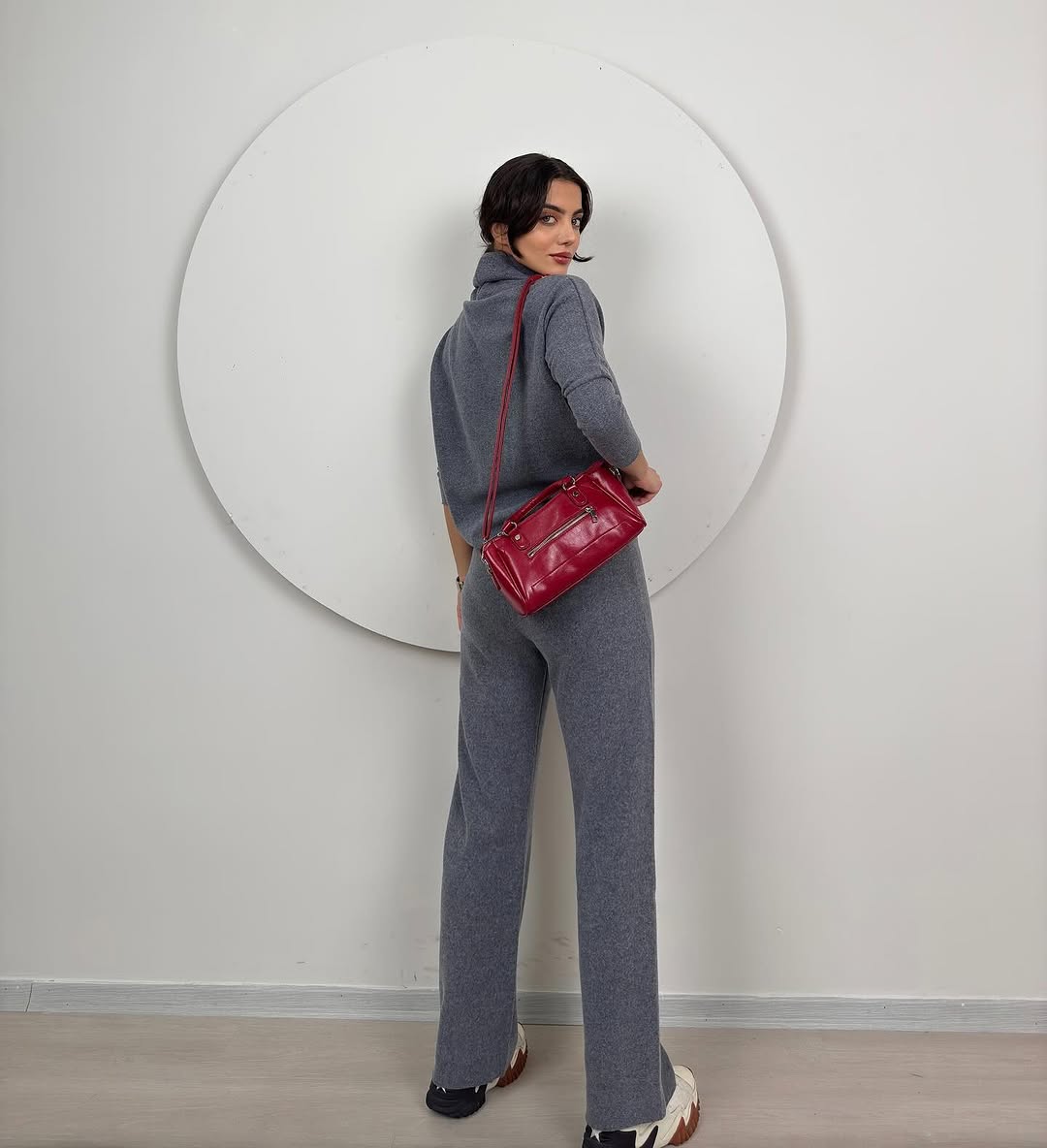 Oversize Boğazlı Takım